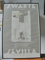 poster van de tentoon. van Swarte in Sevilla, Verzamelen, Rechthoekig Staand, Met lijst, Ophalen of Verzenden, Zo goed als nieuw