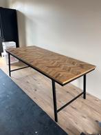 Prachtige eettafel, Huis en Inrichting, Tafels | Eettafels, Ophalen, Teakhout, 50 tot 100 cm, Zo goed als nieuw