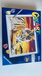 Schilderen op nummer, tijger, 24x18 cm, nieuw in doos, Ophalen of Verzenden, Zo goed als nieuw