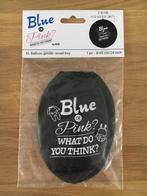 XL gender reveal confetti ballon jongen | geboorte zoon, Ophalen of Verzenden, Nieuw, Feestartikel, Geboorte of Huwelijk