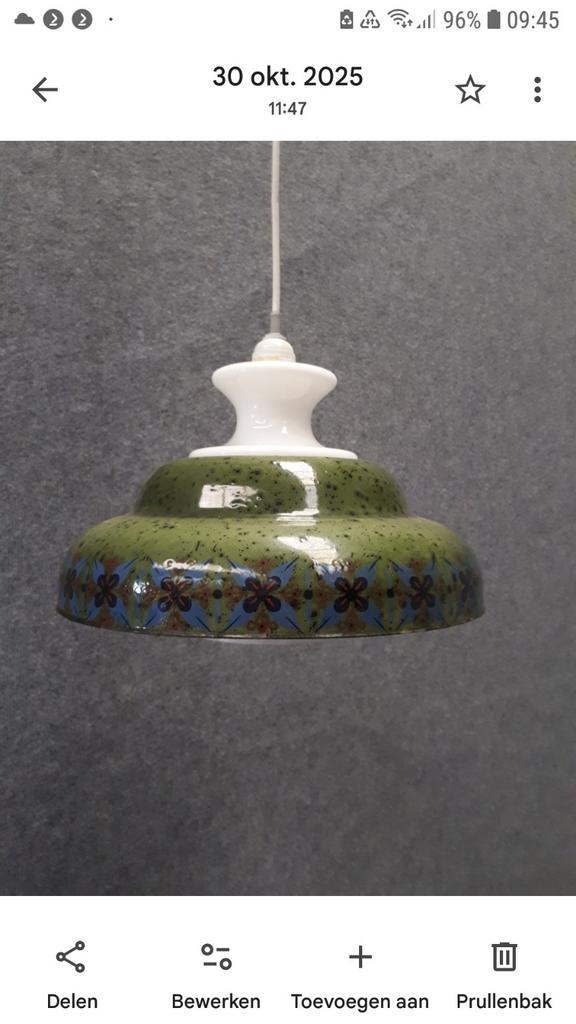 Deense hanglamp, Ophalen, Glas, Minder dan 50 cm