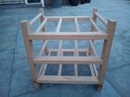 Gratis ophalen: houten wijnrek, Huis en Inrichting, Woonaccessoires | Wijnrekken, Ophalen, Gebruikt, 5 tot 15 flessen, Minder dan 50 cm