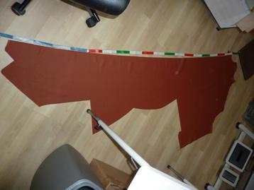 Prescott cognac restant 190 cm lang soepel echt leer beschikbaar voor biedingen