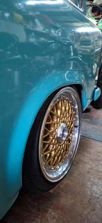7x15 ET38, 4x100 4x108 BSX Lenso (BBS look) Nieuwe Banden!, Auto-onderdelen, Banden en Velgen, Ophalen, Gebruikt, 15 inch, Banden en Velgen