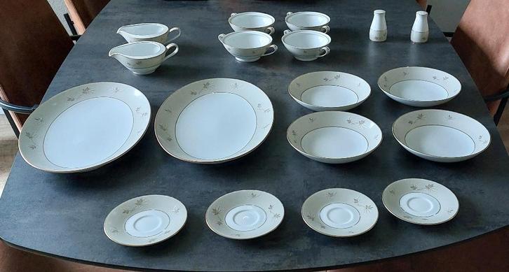 Zylstra porselein servies, Antiek en Kunst, Antiek | Servies compleet, Ophalen of Verzenden