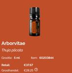 doTERRA olie "Arborvitae" NIEUW en ongeopend, Ophalen of Verzenden, Nieuw, Aroma