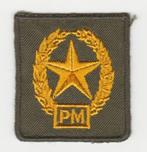 Embleem (trui) Schutter PM, Verzamelen, Militaria | Algemeen, Ophalen of Verzenden, Landmacht, Nederland, Embleem of Badge