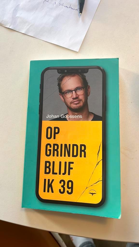 Johan Goossens - Op Grindr blijf ik 39, Boeken, Overige Boeken, Gelezen, Ophalen of Verzenden