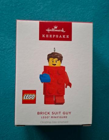 Hallmark Lego Christmas Tree ornament brick suit guy beschikbaar voor biedingen