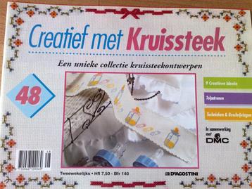 Creatief met kruissteek nr. 48-49-50-51-52-53-54-55-56-57-58 beschikbaar voor biedingen