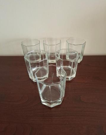 6 Vintage Whisky glazen Luminarc Octime Clear - Nieuw beschikbaar voor biedingen
