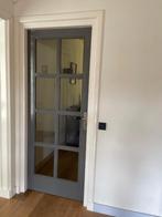 Stompe binnendeur met glazen roede, Ophalen, Gebruikt, 80 tot 100 cm, Binnendeur