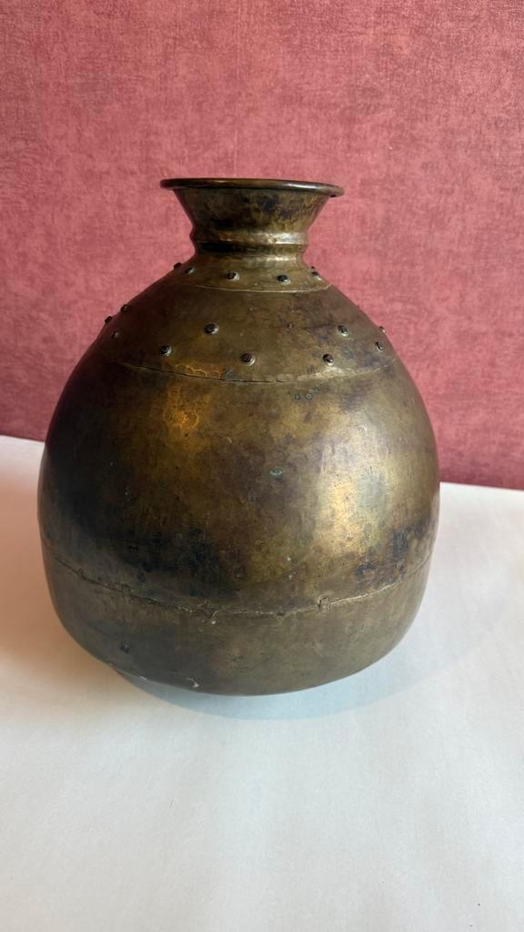 Bronzen Pot - Handgemaakt, Antiek en Kunst, Antiek | Koper en Brons, Brons, Ophalen of Verzenden