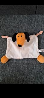 Knuffeldoekje hondje hema teckel, Ophalen of Verzenden, Nieuw, Hond