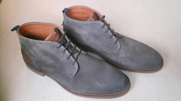 Van Lier, Dino, 2055805 Suède, grijs, maat 43 beschikbaar voor biedingen