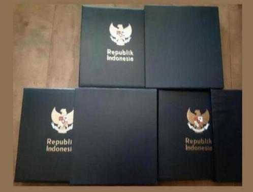 3X DAVO DE LUXE POSTFRIS INDONESIE, Postzegels en Munten, Postzegels | Volle albums en Verzamelingen, Nederland en Buitenland