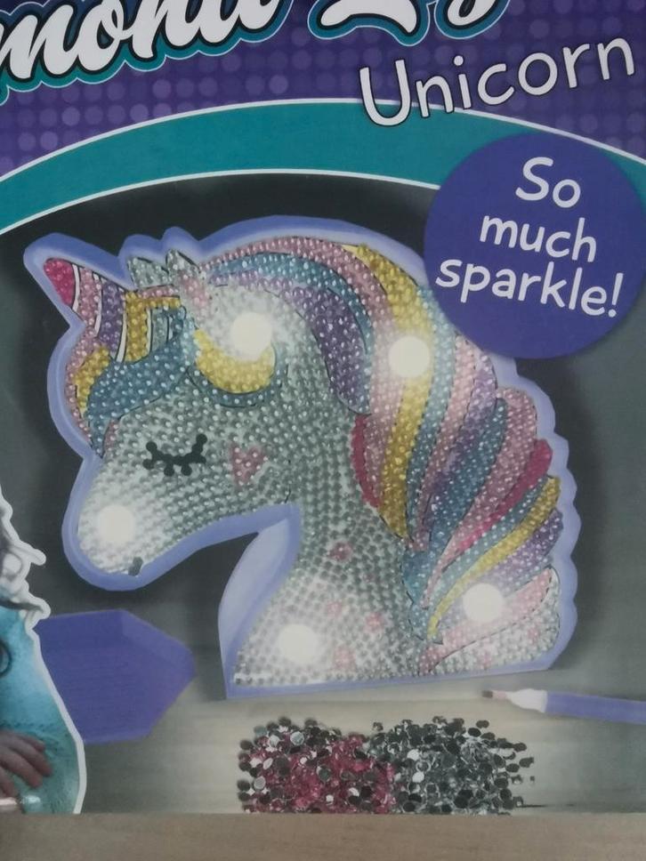 Lamp diamand painting 2x, Kinderen en Baby's, Speelgoed | Educatief en Creatief, Nieuw, Ophalen of Verzenden