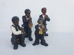 Jazz orkestje - kunststof - circa 12 cm hoog, Gebruikt, Ophalen of Verzenden, Mens