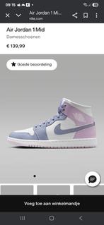 Jordan mid 1, Kleding | Heren, Schoenen, Ophalen of Verzenden, Nieuw