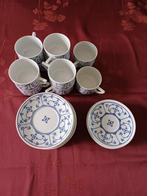 saksisch blauw servies, kop en schotel 5,5 cm hoog, Huis en Inrichting, Keuken | Servies, Ophalen, Zo goed als nieuw, Overige stijlen