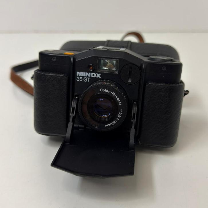 Minox 35 GT analoge camera + case | Zeer nette staat, Audio, Tv en Foto, Fotocamera's Analoog, Zo goed als nieuw
