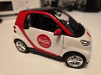 Smart Fortwo Coca cola 1/18, Hobby en Vrije tijd, Modelauto's | 1:18, Ophalen of Verzenden, Gebruikt, Auto, MiniChamps
