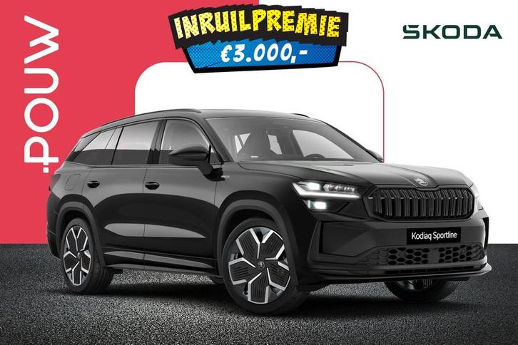 Skoda Kodiaq 1.5 TSI 204pk DSG PHEV Sportline Business | LMV, Auto's, Skoda, Bedrijf, Te koop, Kodiaq, ABS, Achteruitrijcamera