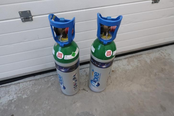 Gasfles ALbee 13 liter Weld Argon 300bar inclusief reduceer, Doe-het-zelf en Verbouw, Gereedschap | Lasapparaten, Zo goed als nieuw