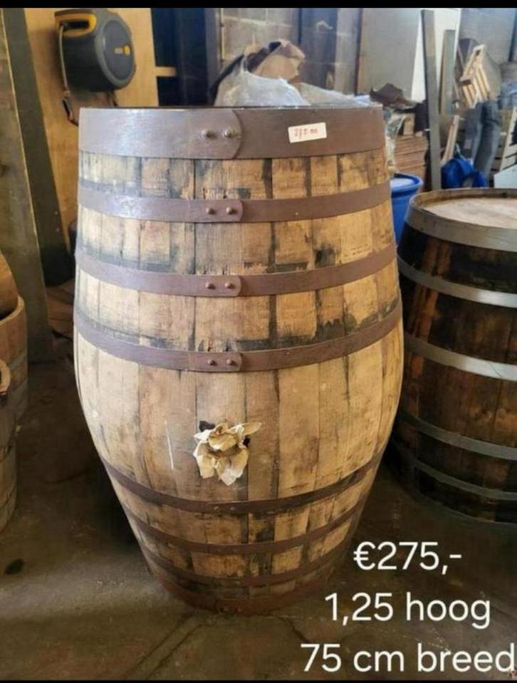 Jenevervat / dompelbad / regenton, Tuin en Terras, Regentonnen, Gebruikt, 150 liter of meer, Ophalen