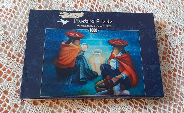 BLUEBIRD puzzel GRATIS, Hobby en Vrije tijd, Denksport en Puzzels, Zo goed als nieuw, Legpuzzel, 500 t/m 1500 stukjes, Ophalen of Verzenden