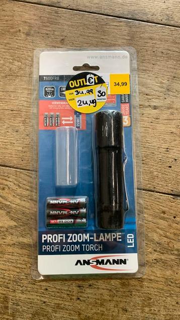 Ansmann T600FRB Zaklamp op batterijen 620 lm 27 h beschikbaar voor biedingen
