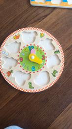 Super leuke puzzel voor baby’s/peuters Met leerzame klok, Ophalen of Verzenden, Zo goed als nieuw, Puzzelen