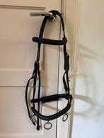Horka Kaptoom Full Zwart Leer, Dieren en Toebehoren, Paarden en Pony's | Hoofdstellen en Tuigage, Ophalen of Verzenden, Zo goed als nieuw