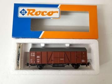 Roco 46103 - Goederenwagon van de DRG uit Ep II beschikbaar voor biedingen