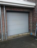 Grijze sectionaal garagedeur/poort, Doe-het-zelf en Verbouw, Deuren en Horren, Ophalen, Kunststof, Garagedeur, Zo goed als nieuw