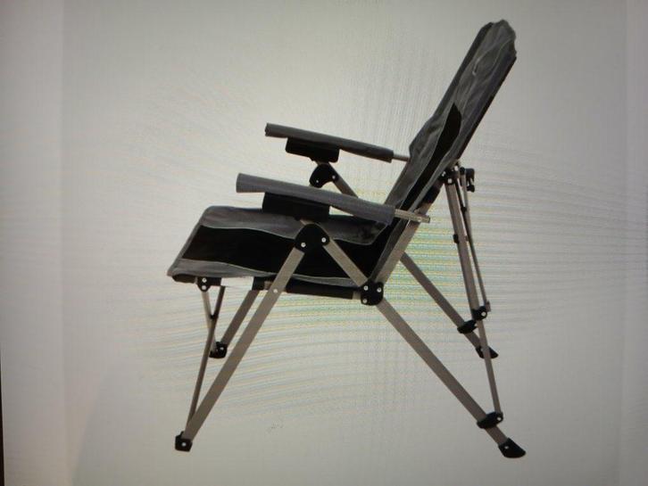 Verstelbare campingstoel bocamp zo goed als nieuw., Caravans en Kamperen, Kampeermeubelen, Zo goed als nieuw, Campingstoel, Ophalen