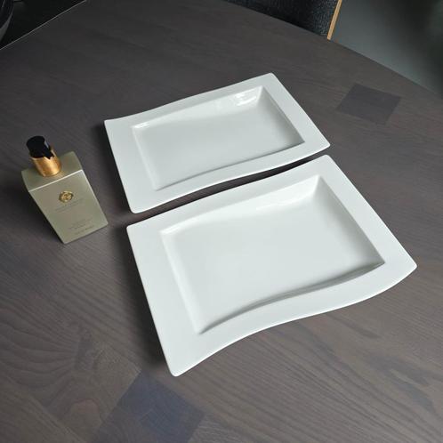 Villeroy & Boch New Wave Gourmetbord 2 stuks, Huis en Inrichting, Keuken | Servies, Zo goed als nieuw, Schaal of Schalen, Overige stijlen
