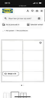 Ikea pax melkglas panelen, Huis en Inrichting, Gebruikt, Ophalen of Verzenden