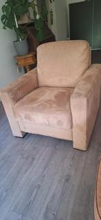 Nette fauteuil - camel kleur, niet doorgezakt!, Ophalen of Verzenden