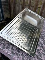 Aurore RVS Inbouw Spoelbak 50x86cm, Huis en Inrichting, Keuken | Keukenelementen, Ophalen, Overige kleuren, 50 tot 100 cm, Zo goed als nieuw