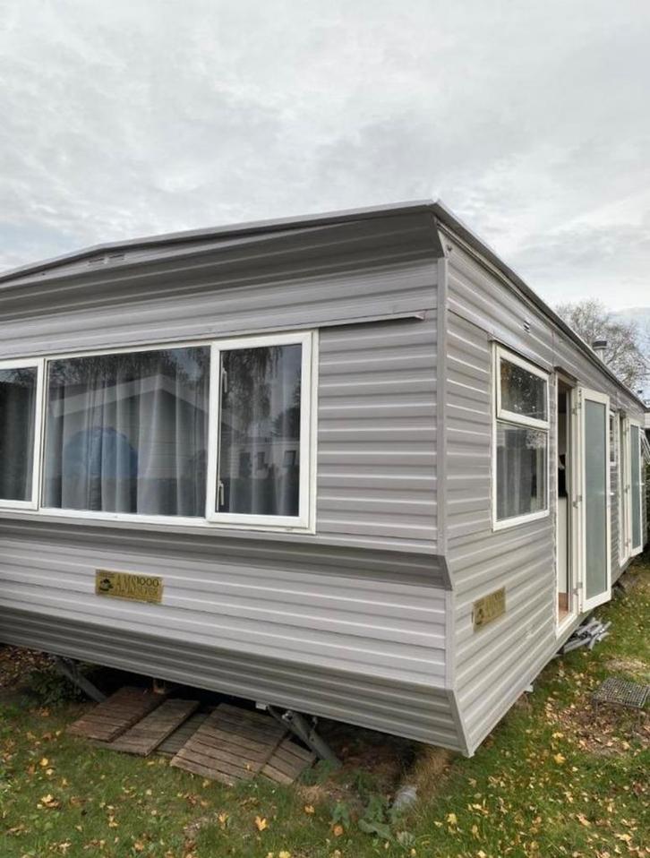 Stacaravan / Woonunit te Koop, Caravans en Kamperen, Stacaravans, tot en met 4, Ophalen