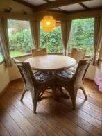 Rieten stoelen, Huis en Inrichting, Stoelen, Gebruikt, Twee, Overige kleuren, Riet of Rotan