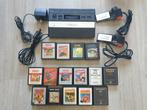 Atari 2600 spelcomputer met 15 spellen, Spelcomputers en Games, Spelcomputers | Atari, Met 2 controllers, Ophalen of Verzenden