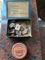 Antiek Letterdoosje Hoogeveen's Leesplankje, Ophalen of Verzenden