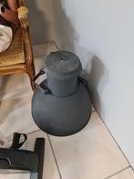 Grote Antraciet Hanglamp, Gebruikt, Ophalen of Verzenden, Metaal, Minder dan 50 cm