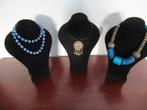 KETTINGEN 3 stuks heel verschillend zie bschr. € 20 p stuk, Ophalen of Verzenden, Nieuw, Blauw, Zilver