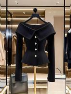 Zwart luxe mantelpakje, Kleding | Dames, Maat 38/40 (M), Verzenden, Zwart, Nieuw