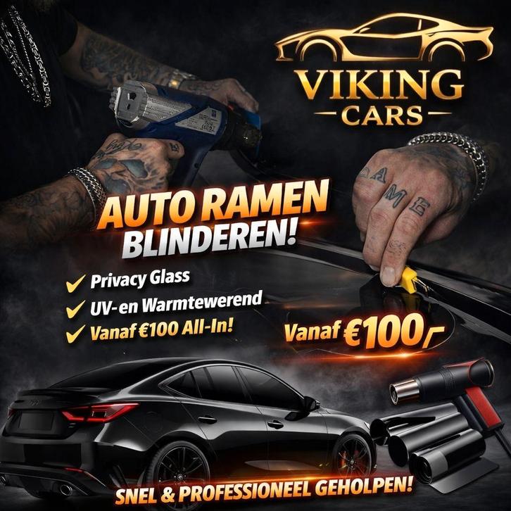 Ruiten blinderen/Ramen tinten ACTIE, Auto diversen, Tuning en Styling, Ophalen