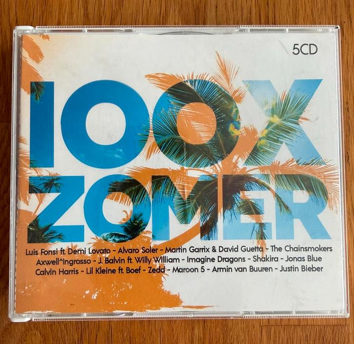 100x Zomer 2018 5 CD Verzamel Album., Cd's en Dvd's, Cd's | Verzamelalbums, Zo goed als nieuw, Pop, Ophalen of Verzenden