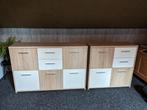 2 kastjes, Huis en Inrichting, Ophalen, Gebruikt, 50 tot 100 cm, 3 of 4 laden
